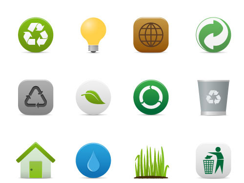 生态环保系列icon图标