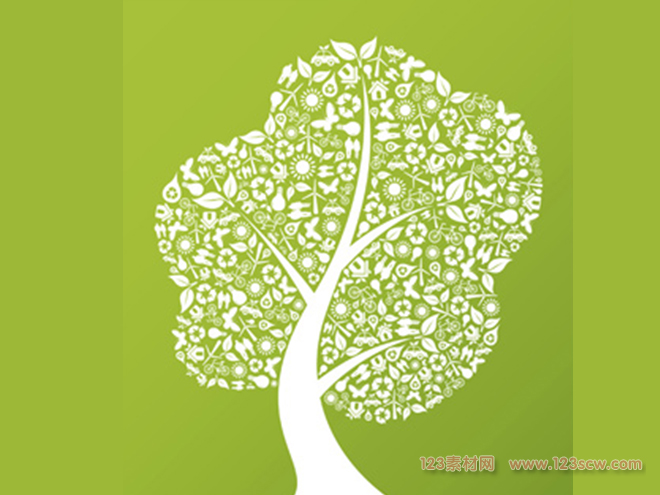 生态环保创意图标矢量素材2